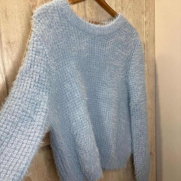 Baby Blue Elle Grey Sweater - Picture 2 of 5